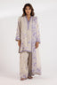 Stitched Embroidered Raw Silk Shirt + Shalwar + Dupatta