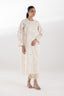 Stitched Embroidered Slub Shirt + Dupatta