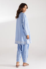 Stitched Embroidered Jacquard Shirt