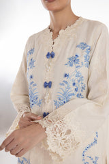 Stitched Embroidered Jacquard Shirt + Shalwar