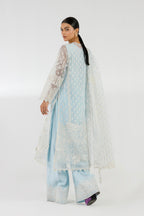 Stitched Embroidered Shirt + Bottom + Dupatta