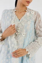 Stitched Embroidered Shirt + Bottom + Dupatta