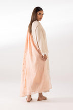Stitched Embroidered Raw Silk Shirt + Culotte