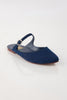 Blue Mary Jane Flat