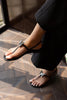 Black Butterfly Slingback Flats