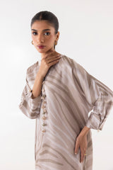 Stitched Satin Shirt