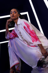 Stitched Poly Satin Shirt