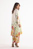 Stitched Printed Satin Shirt + Wide Leg Pants