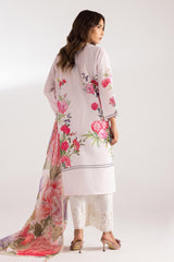 Stitched Printed Crepe Shirt + Dupatta