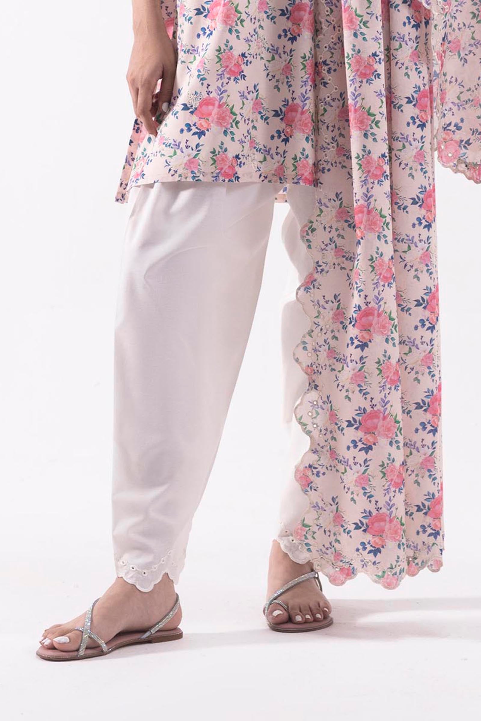 Stitched Embroidered Shalwar Secondary image