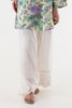 Stitched Embroidered Linen Shalwar