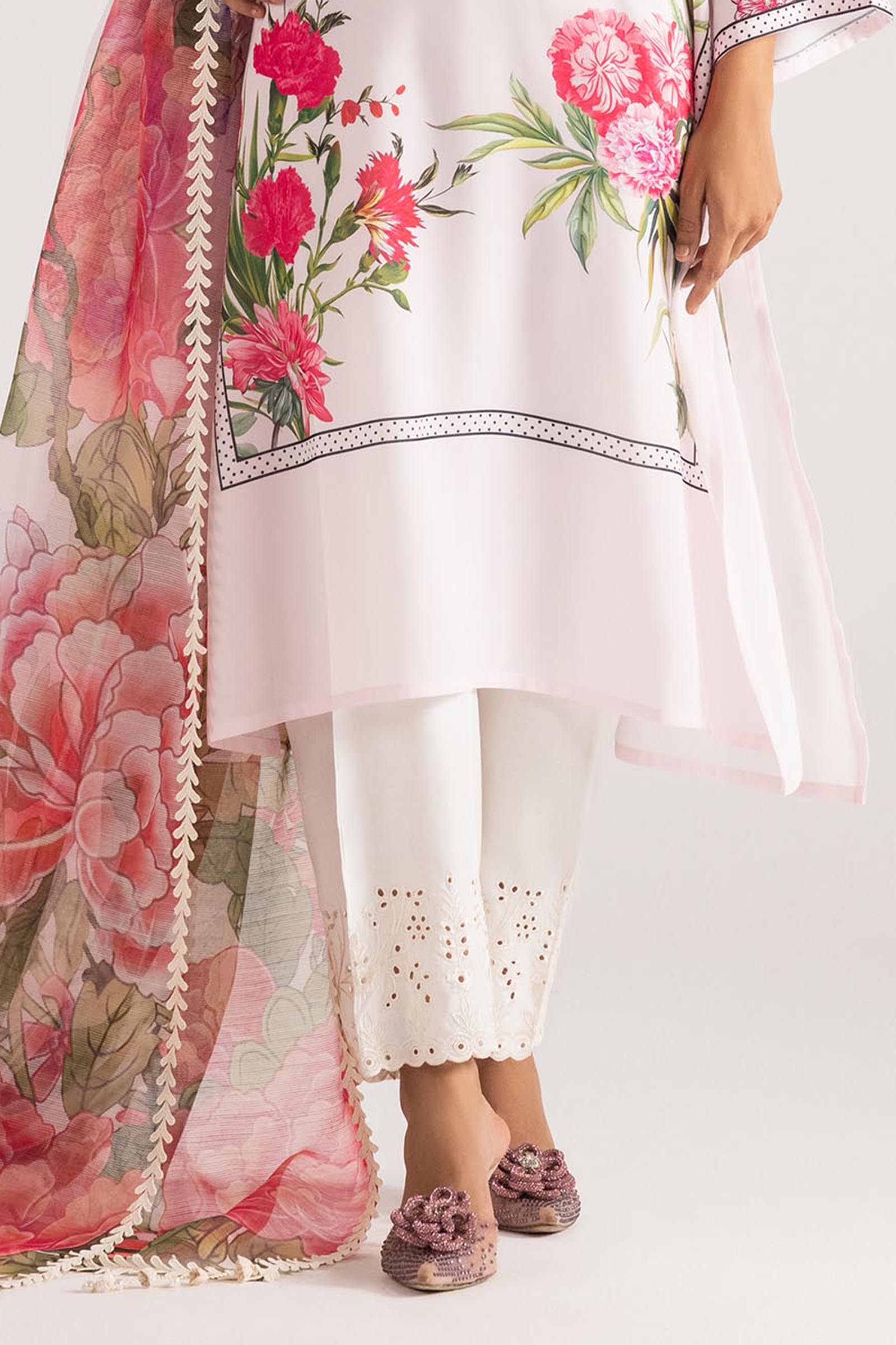Stitched Embroidered Culotte Main image