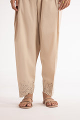 Stitched Embroidered Bottom