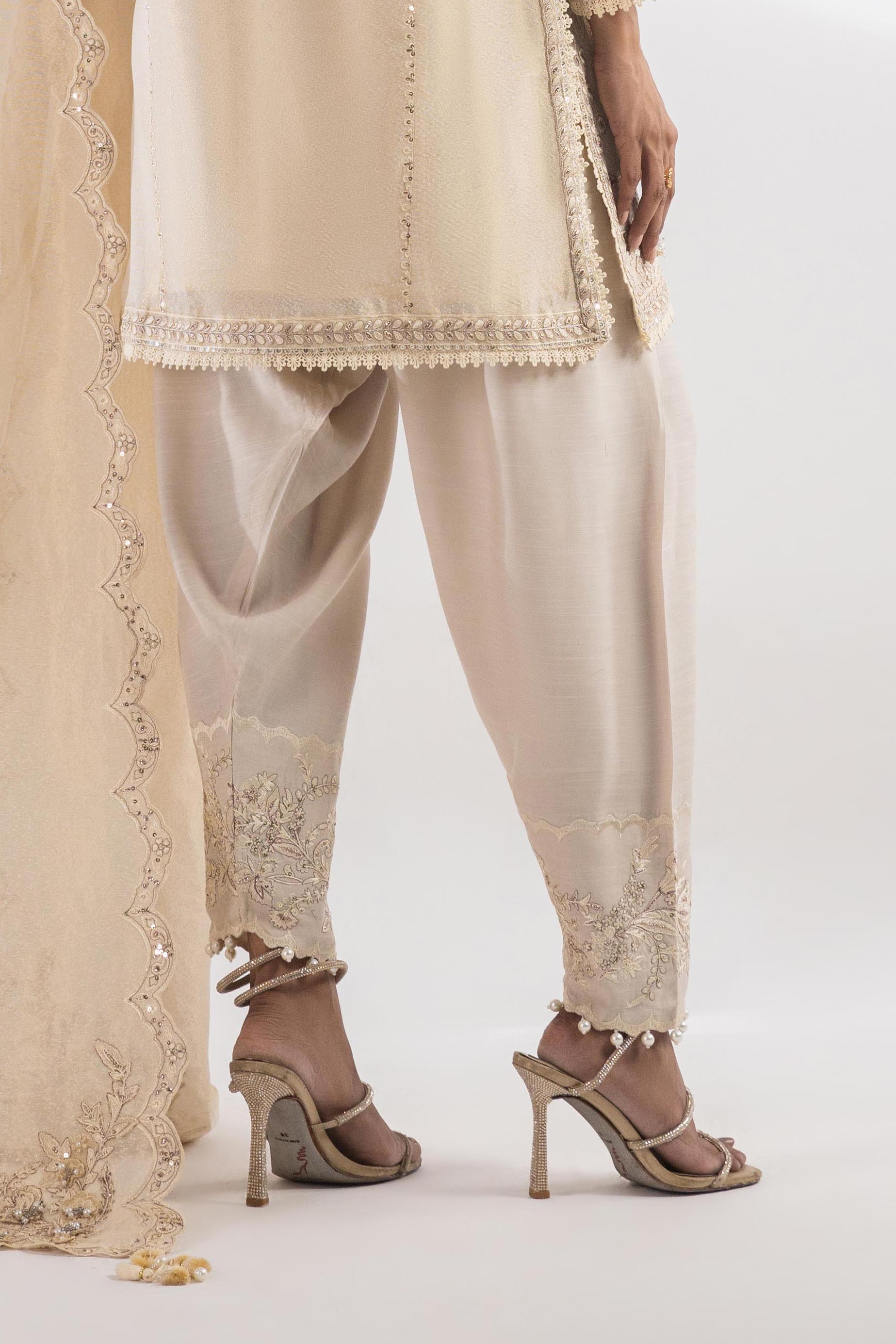 Stitched Signature Shalwar Secondary image