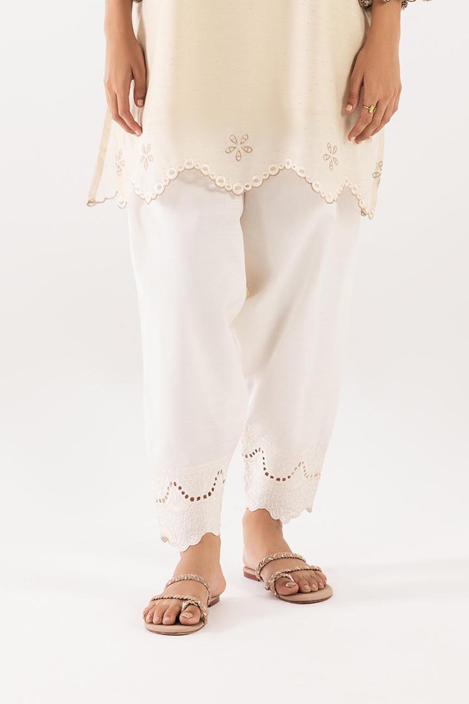 Stitched Raw Silk Shalwar Main image