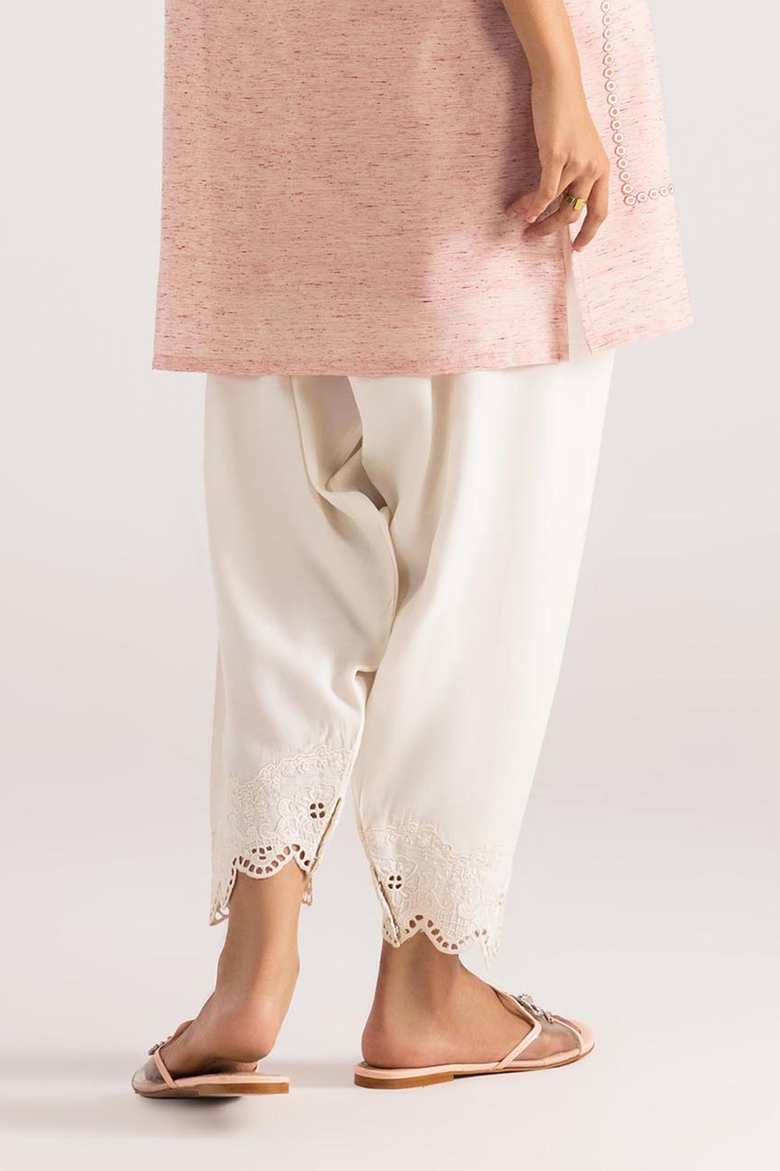 Stitched Embroidered Shalwar Secondary image