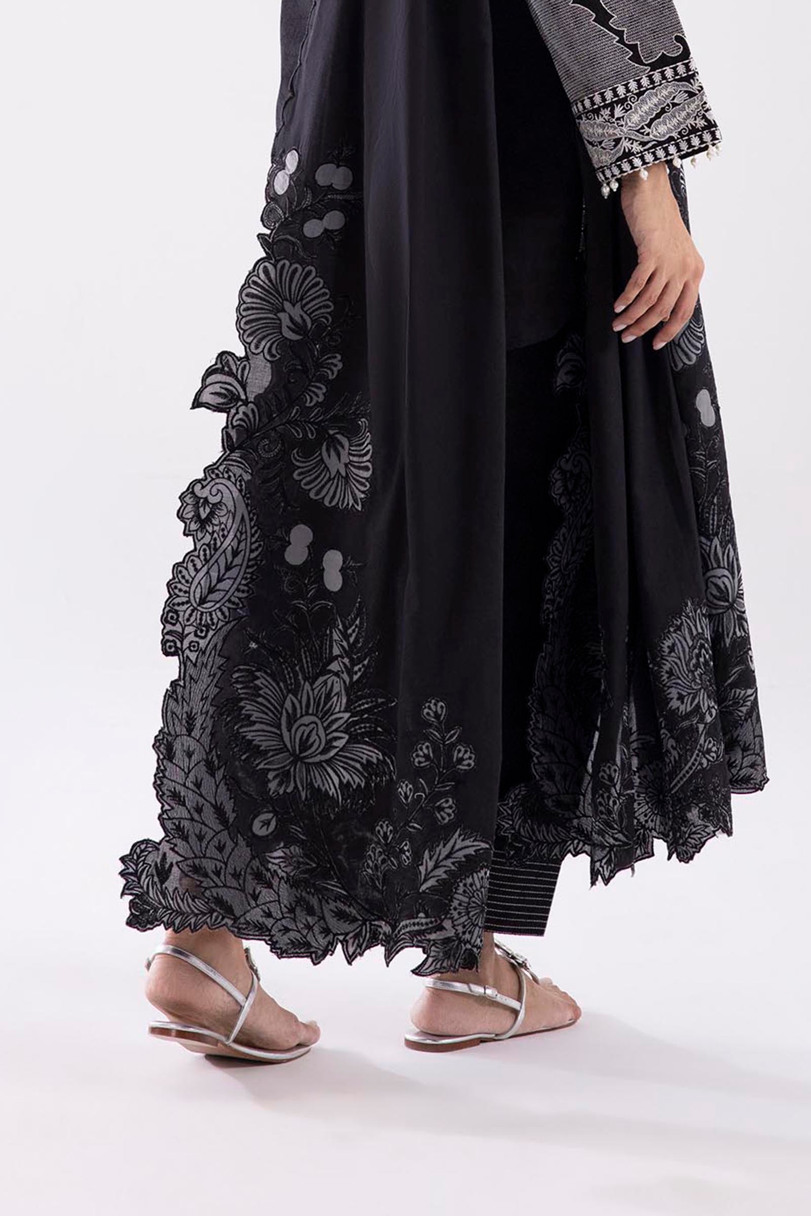 Stitched Skinny Shalwar Secondary image