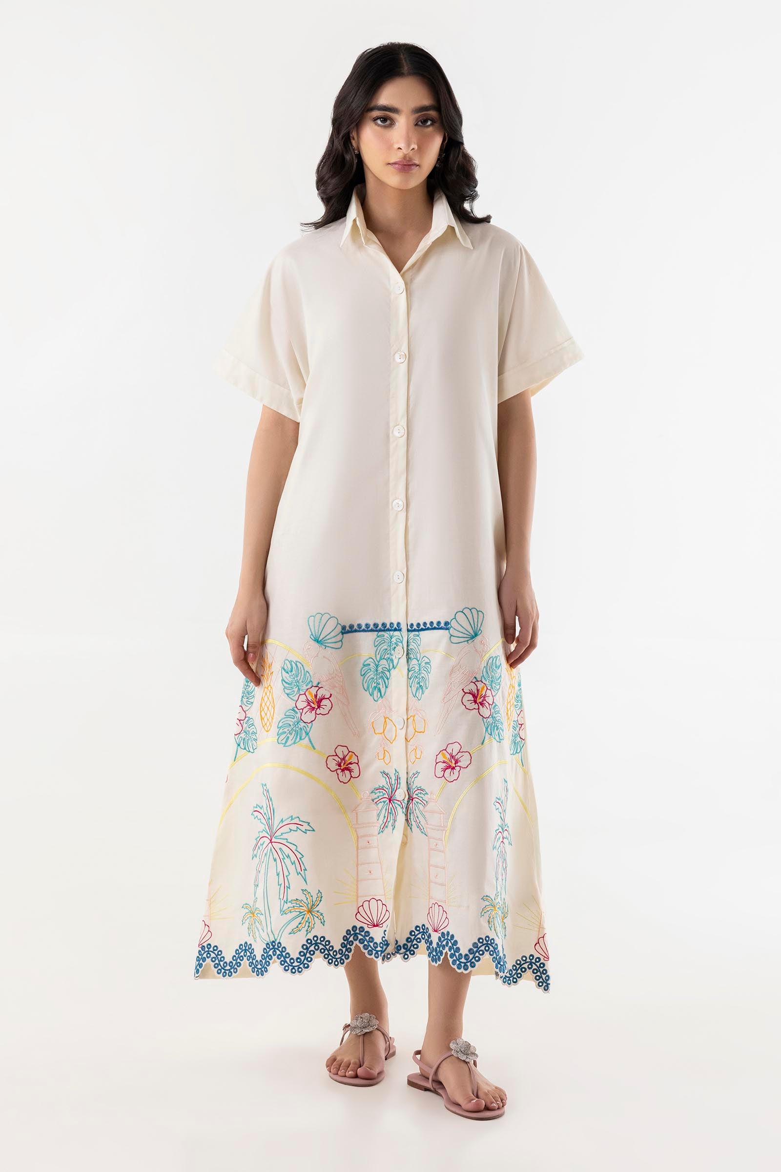 Stitched Printed Dress Main image