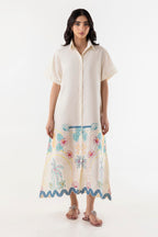 Stitched Printed Dress