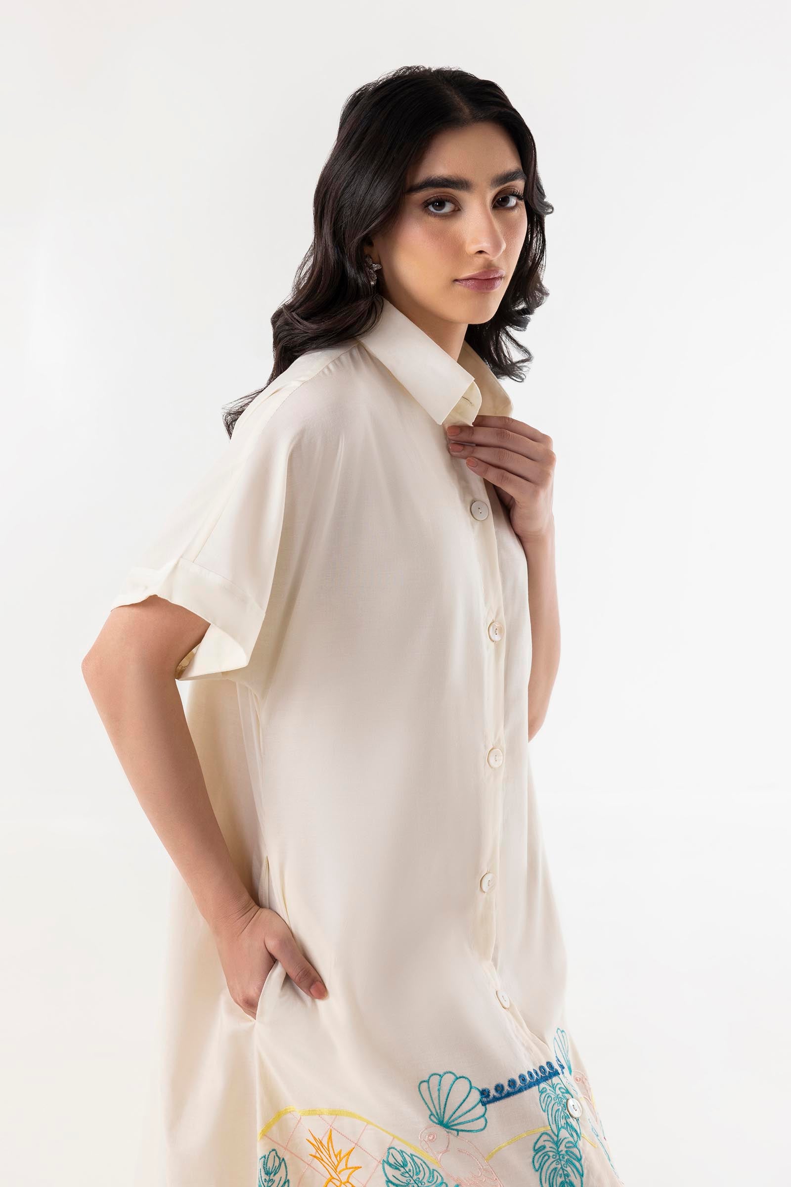 Stitched Printed Dress Secondary image
