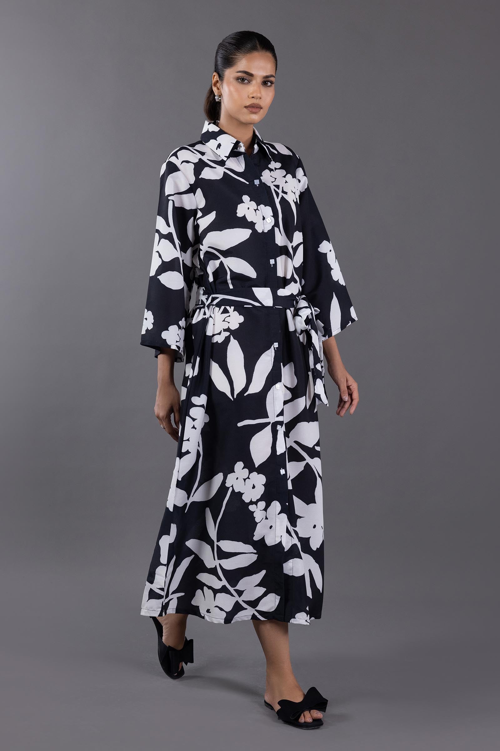 Stitched Cambric Dress Main image