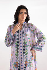 Stitched Printed Lawn West Shirt
