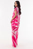 Stitched Pink Cord Set