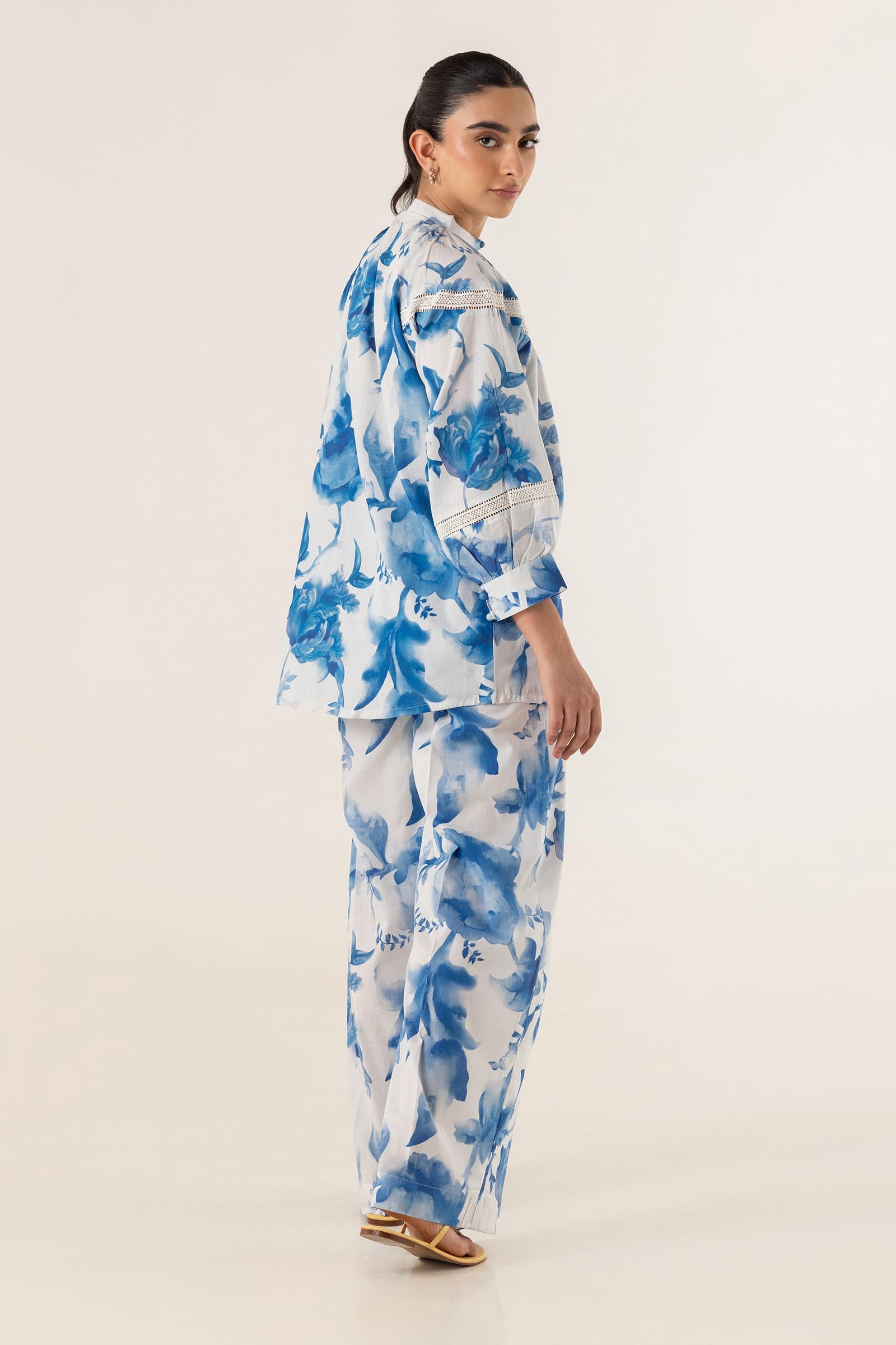 Stitched Printed Shirt + Culotte Secondary image