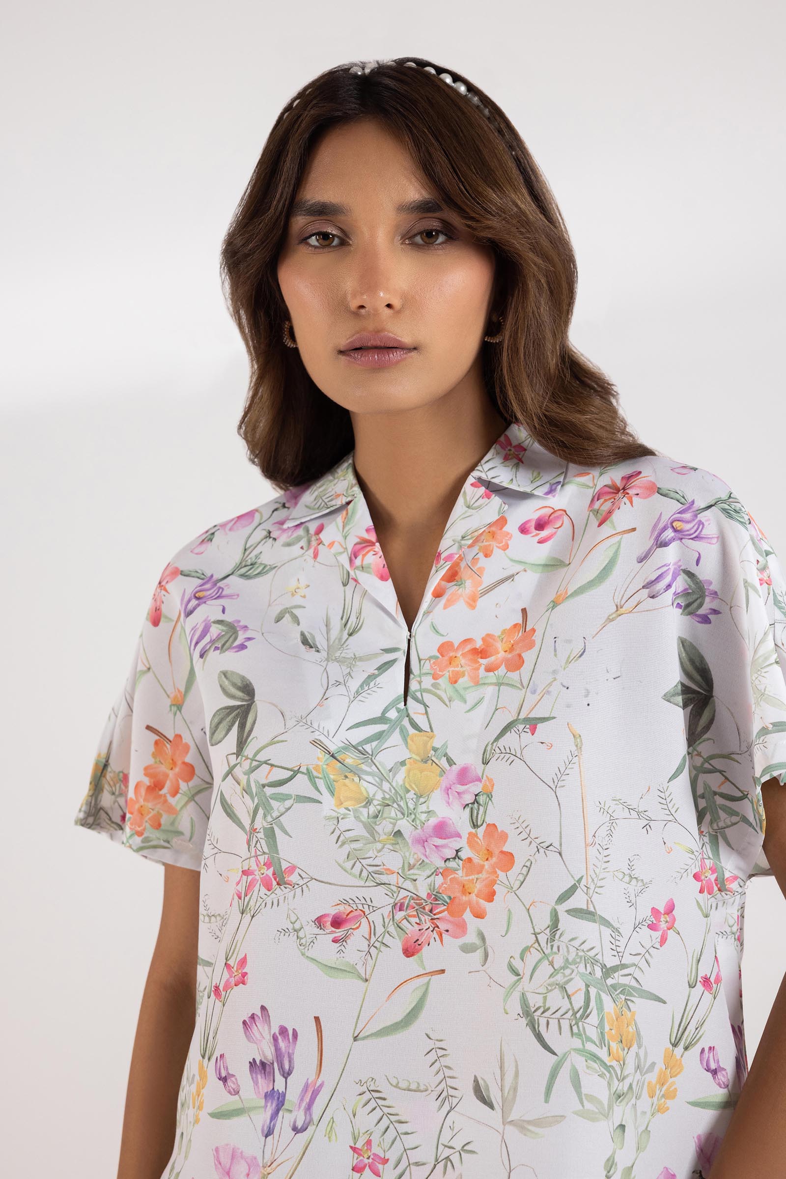 Stitched Printed Shirt + Skirt Secondary image