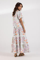 Stitched Printed Shirt + Skirt