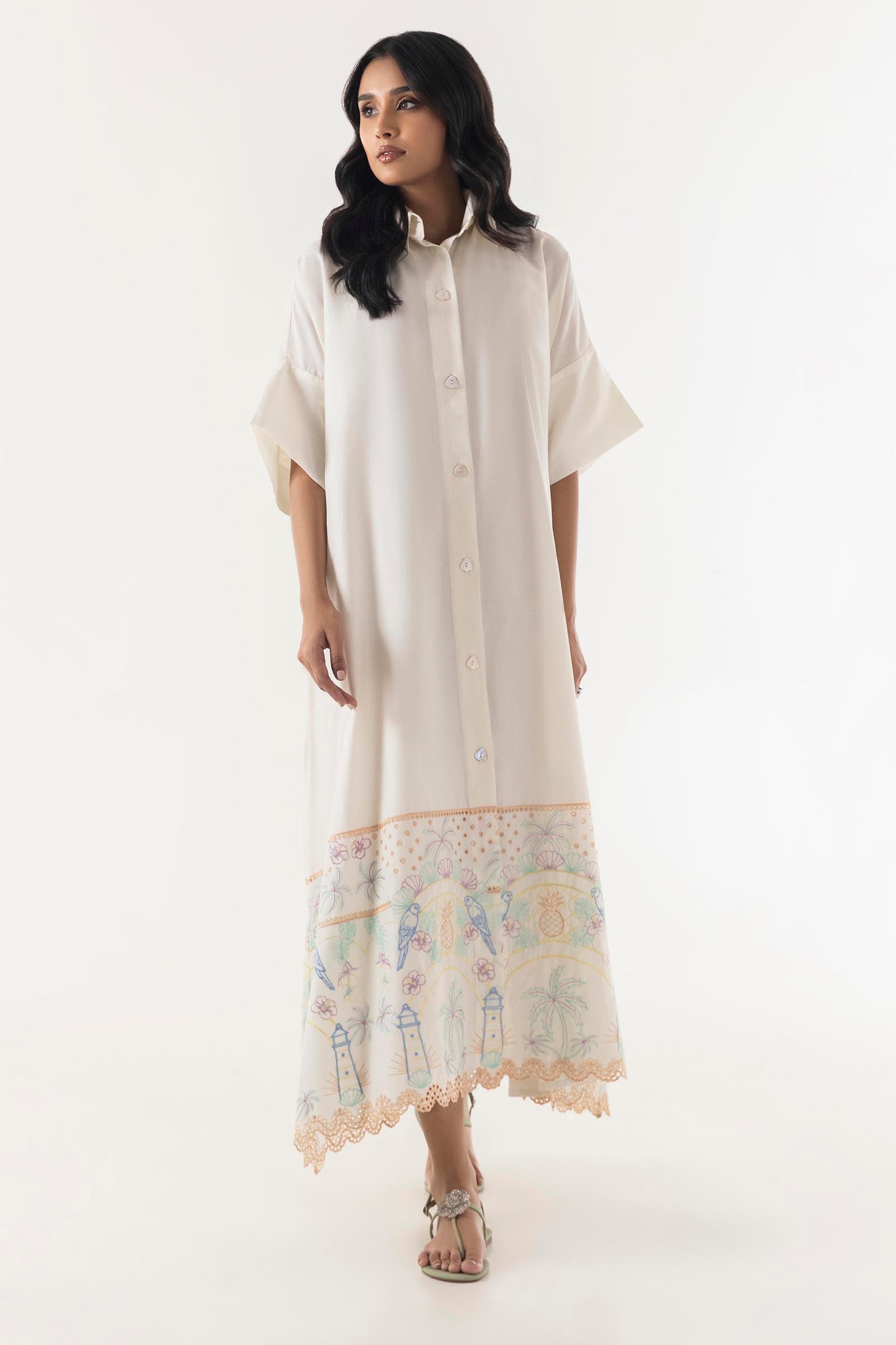 Stitched Embroidered Dress Main image