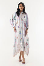 Stitched Jacquard Dress