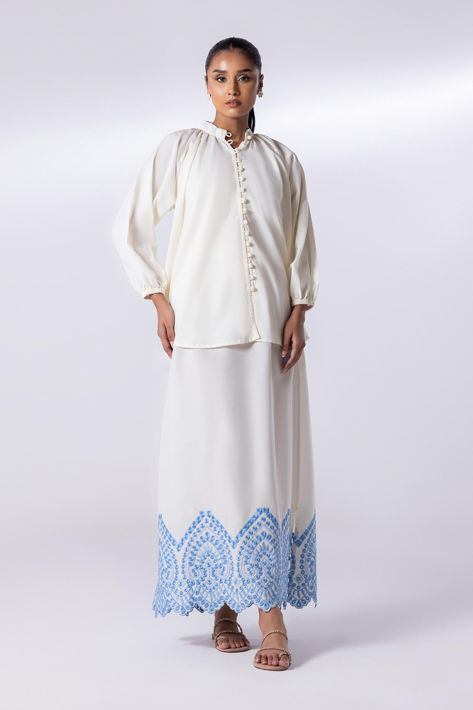 Stitched Western Shirt + Skirt Main image