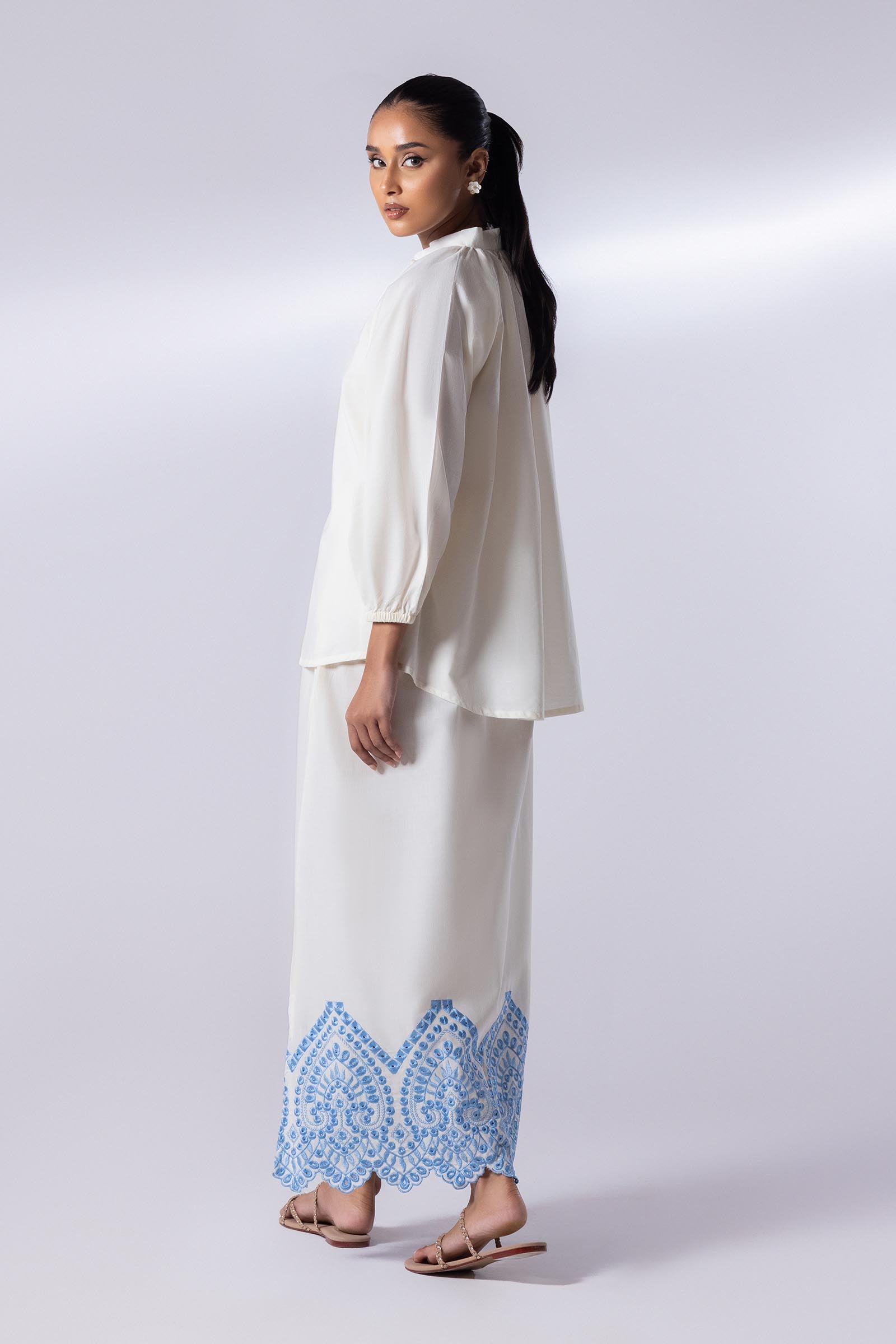 Stitched Western Shirt + Skirt Secondary image