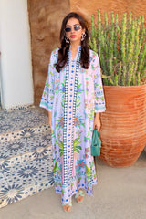 Stitched Printed Lawn West Shirt