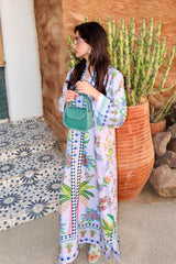 Stitched Printed Lawn West Shirt