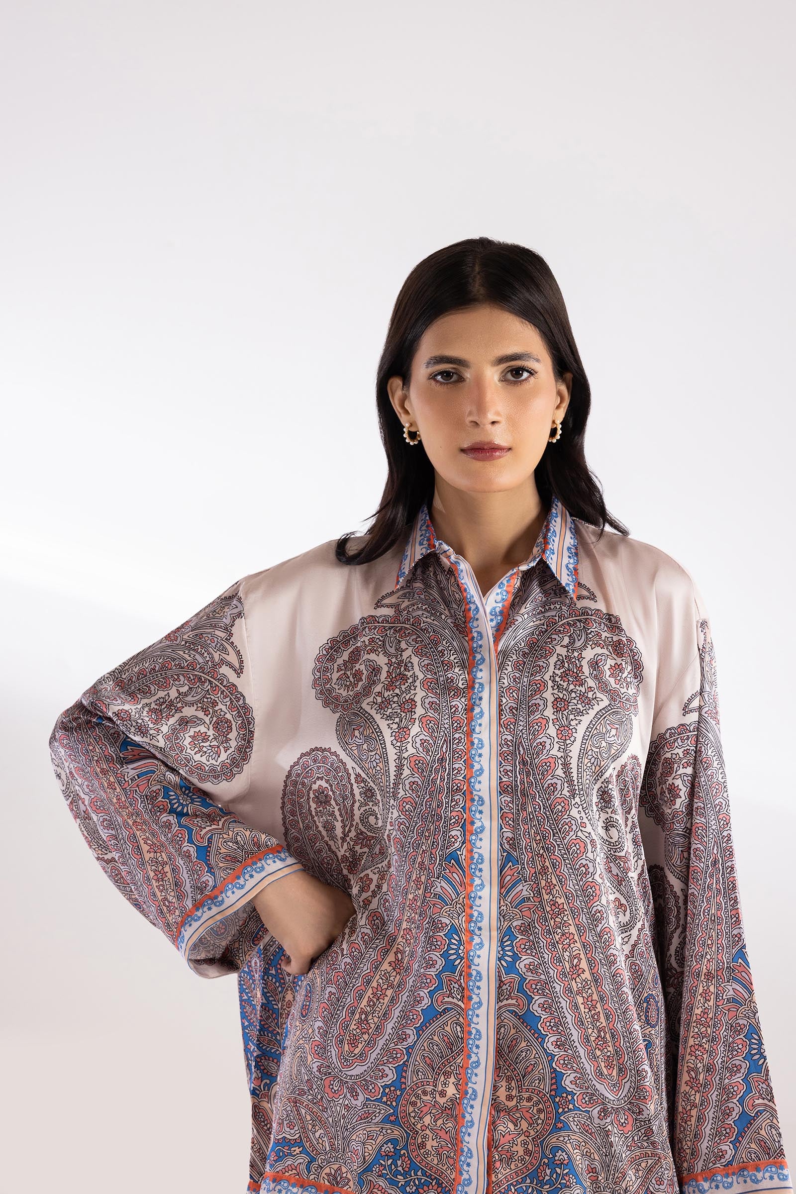 Stitched Printed Co-ord Set Secondary image