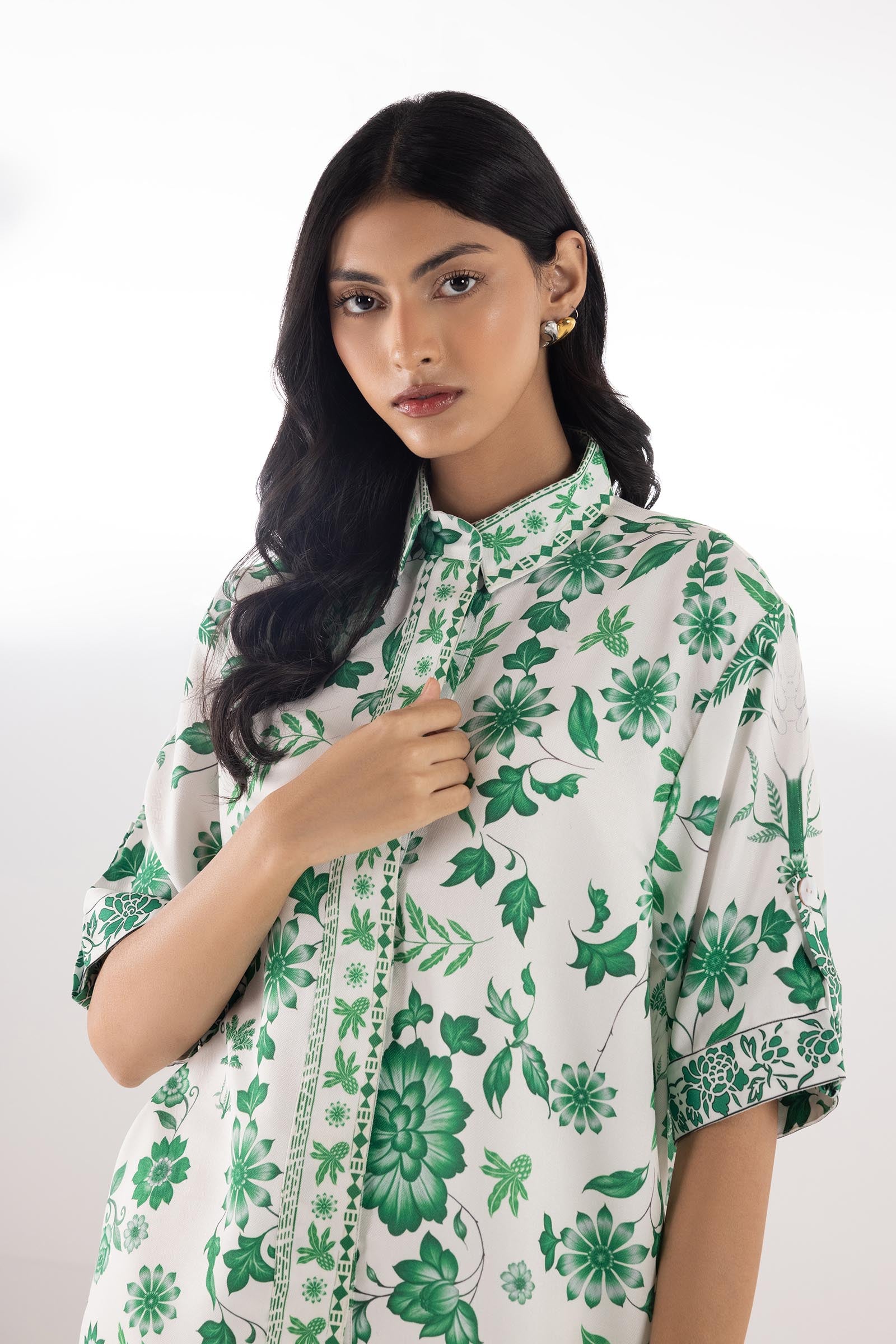 Stitched Printed Co-ord Set Secondary image