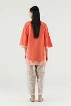Stitched Printed Dobby Shirt+ Shalwar