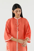 Stitched Printed Dobby Shirt+ Shalwar