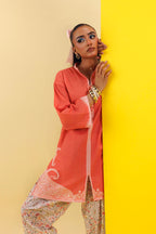 Stitched Printed Dobby Shirt+ Shalwar