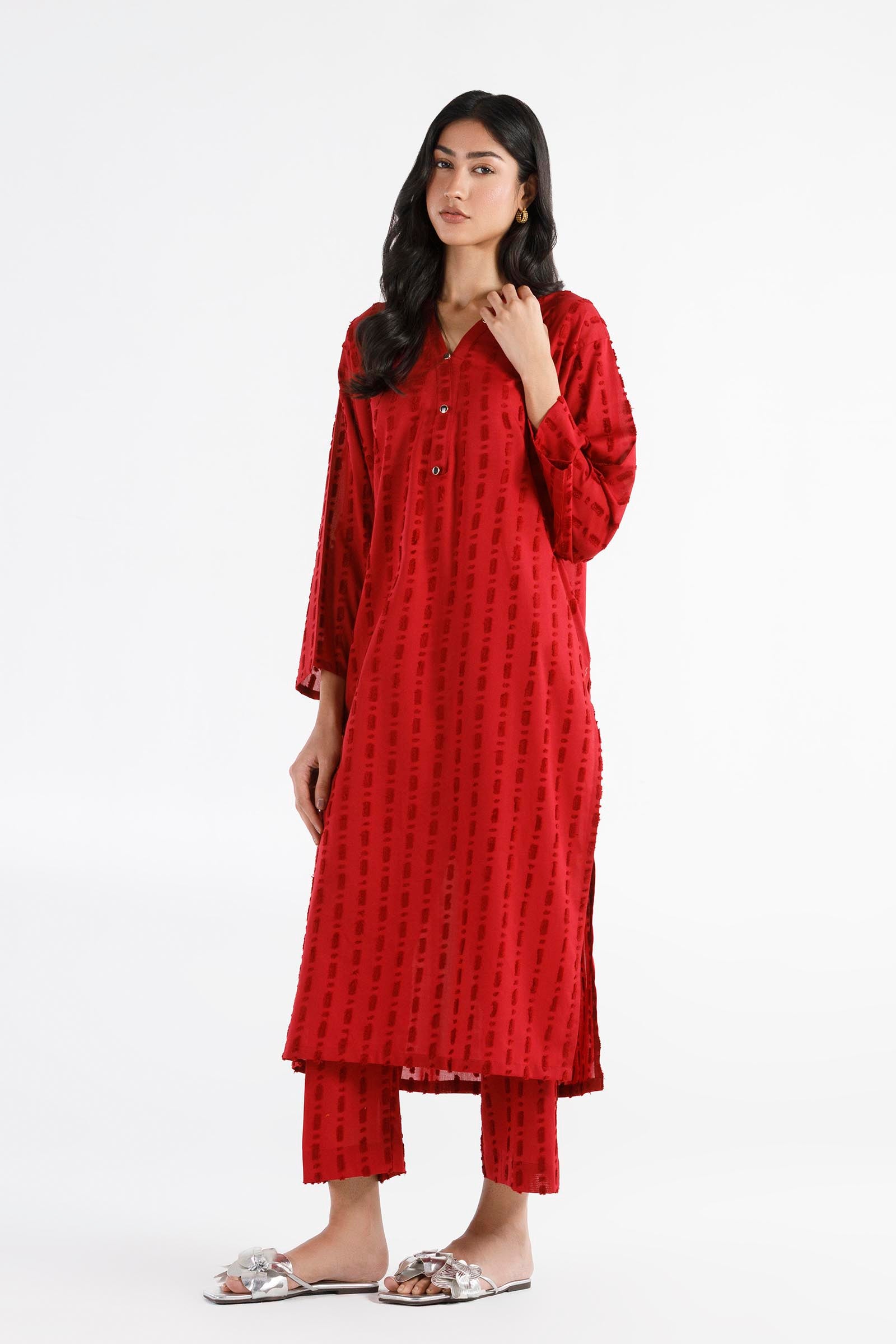 Stitched Brochia Shirt + Culotte Main image