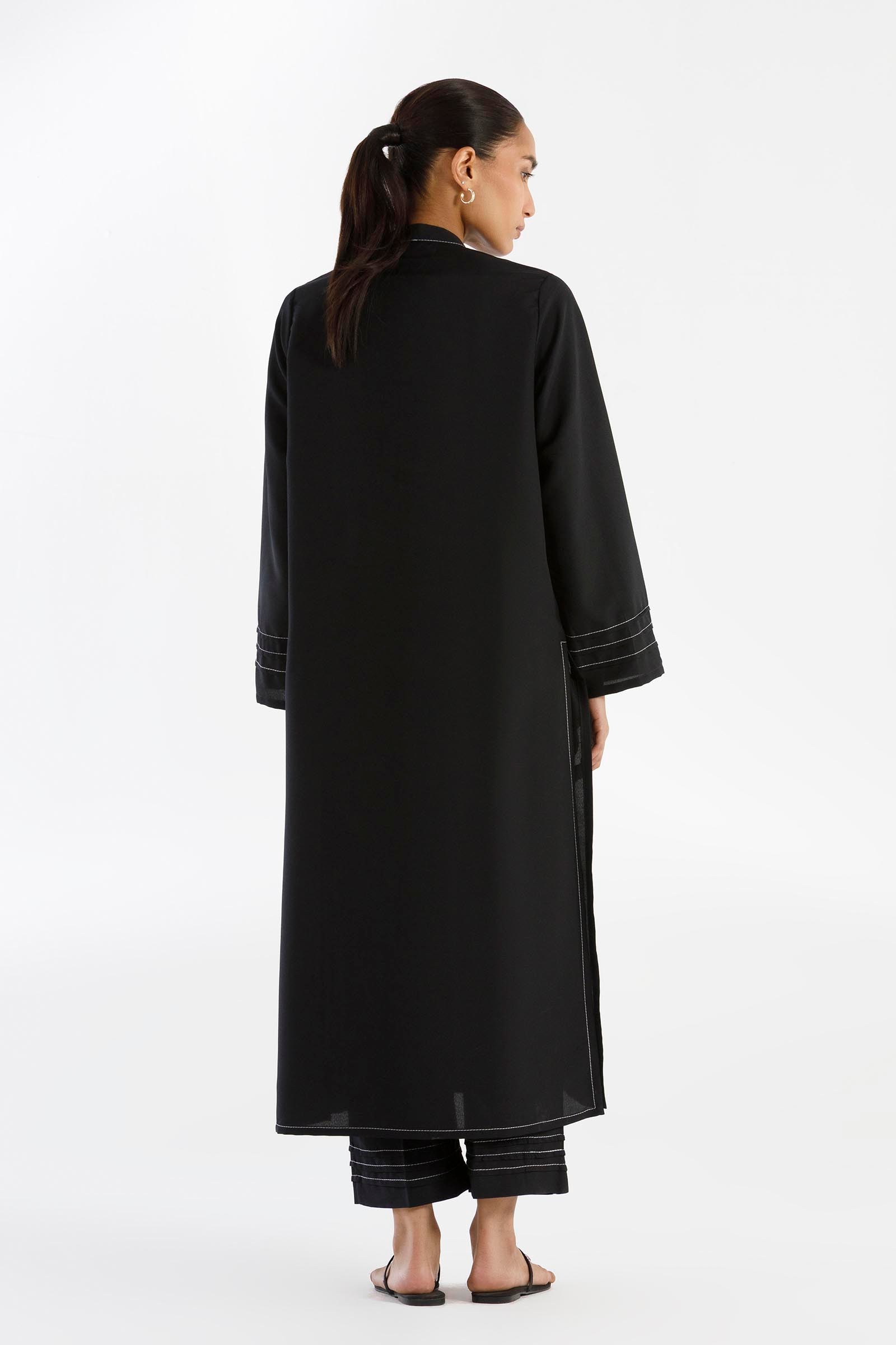 Stitched Linen Shirt+ Culotte