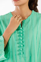 Stitched Dyed Brochia Shirt + Culotte