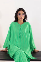Stitched Dyed Brochia Shirt + Culotte
