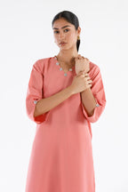 Stitched Linen Shirt+ Culotte
