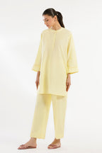 Stitched Linen Shirt+ Culotte