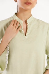 Stitched Dobby Shirt+Culotte