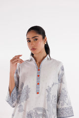 Stitched Printed Shirt + Culotte