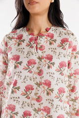 Stitched Printed Lawn Shirt + Shalwar